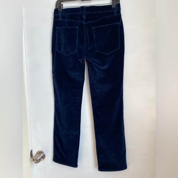 [NWoT] FRAME High Waist Straight Ankle Crop Velvet Pants - Picture 11 of 14